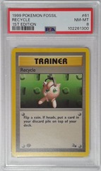 V1693: 1999: Recycle: 61/62: Fossil: 1ST Edition: PSA: 8: NM-MT: 102261300